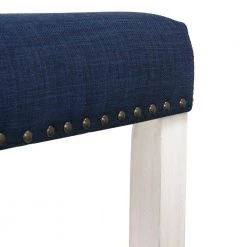 Jameson 24 in. Antique White Backless Wood Counter Stool with Navy Blue Linen Seat (Set of 2) by WESTIN OUTDOOR 16 Jameson 24 in. Antique White Backless Wood Counter Stool with Navy Blue Linen Seat (Set of 2) by WESTIN OUTDOOR -BENCH Online Store antique white westin outdoor bar stools id401 24 aw nb 2 44 1000
