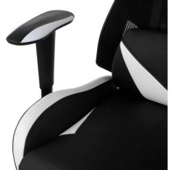 Commando Ergonomic Black and White High-Back Gaming Chair with Adjustable Gas Lift Seating and Lumbar Support by Hanover 19 Commando Ergonomic Black and White High-Back Gaming Chair with Adjustable Gas Lift Seating and Lumbar Support by Hanover -BENCH Online Store black and gray hanover gaming chairs hgc0104 c3 1000