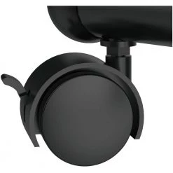 21 in. Black Rolling Desk with Adjustable Heights and Bag Hook by Hanover -BENCH Online Store black hanover standing desks hsd0408 blk c3 1000