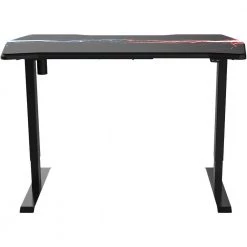 27 in. Black Gaming Desk with Adjustable Heights by Hanover 17 27 in. Black Gaming Desk with Adjustable Heights by Hanover -BENCH Online Store black multi hanover computer desks hgd0504 blk 66 1000