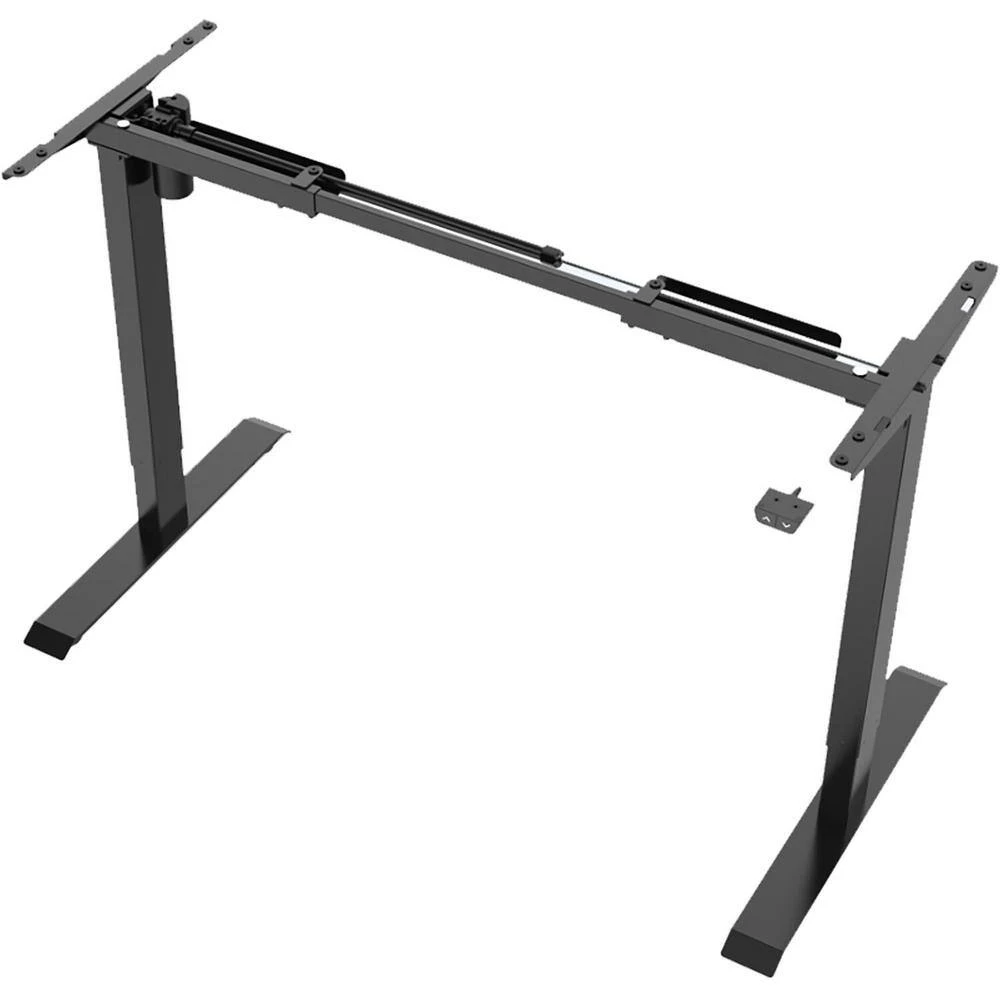 27 in. Black Gaming Desk with Adjustable Heights by Hanover 10 27 in. Black Gaming Desk with Adjustable Heights by Hanover - Image 8