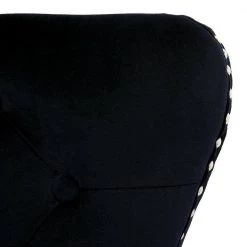 Brooklyn Black Tufted Velvet Dining Side Chair (Set of 2) by WESTIN OUTDOOR -BENCH Online Store black westin outdoor dining chairs id305 bk 44 1000