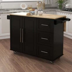 Black Wooden Kitchen Island by Whatseaso -BENCH Online Store black whatseaso kitchen islands l k110498569 4f 1000