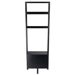 Bellamy 69 in. H Leaning Black Storage Shelf by Winsome Wood 10 Bellamy 69 in. H Leaning Black Storage Shelf by Winsome Wood -BENCH Online Store black winsome wood bookcases bookshelves 29522 66 1000