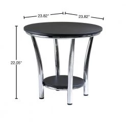 Maya Black End Table by Winsome Wood -BENCH Online Store black winsome wood end side tables 93219 40 1000