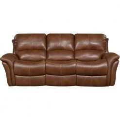 Yellowstone 2-Piece Golden Brown 100% Genuine Leather Set with Double-Reclining Sofa and Gliding Console Loveseat by Hanover 13 Yellowstone 2-Piece Golden Brown 100% Genuine Leather Set with Double-Reclining Sofa and Gliding Console Loveseat by Hanover -BENCH Online Store brown golden hanover living room sets hum002set2 gb fa 1000