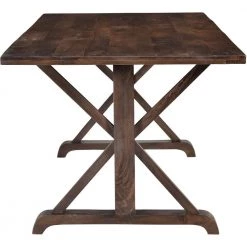 36 in. Rectangle Brown Mango Wood Dining Table (Seats 6-8) by Hanover 14 36 in. Rectangle Brown Mango Wood Dining Table (Seats 6-8) by Hanover -BENCH Online Store brown hanover kitchen dining tables hdr004 wb a0 1000