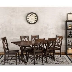 36 in. Rectangle Brown Mango Wood Dining Table (Seats 6-8) by Hanover 18 36 in. Rectangle Brown Mango Wood Dining Table (Seats 6-8) by Hanover -BENCH Online Store brown hanover kitchen dining tables hdr004 wb c3 1000