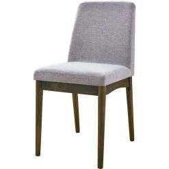 Portland 7-Piece Gray/Brown Dining Set with Rectangle Table and 6-Upholstered Side Chairs by Hanover -BENCH Online Store brown natural hanover dining room sets hdr008 7pc dr fa 1000