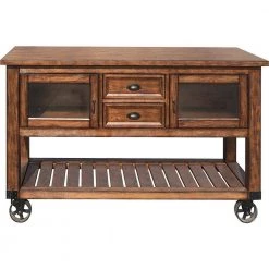 Classical Wooden Kitchen Cart in Brown by Whatseaso 17 Classical Wooden Kitchen Cart in Brown by Whatseaso -BENCH Online Store brown whatseaso kitchen carts l k110501757 31 1000