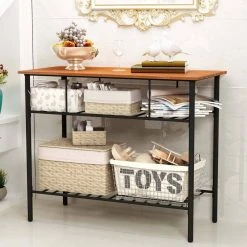 Brown Metal Kitchen Island by Whatseaso 22 Brown Metal Kitchen Island by Whatseaso -BENCH Online Store brown whatseaso kitchen islands l ki110498514 fa 1000