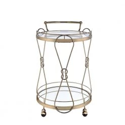 Serving Cart, Champagne by Whatseaso -BENCH Online Store champagne clear whatseaso kitchen carts l k110498989 4f 1000