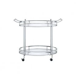 Kitchen Cart In Clear Glass & Chrome by Whatseaso 7 Kitchen Cart In Clear Glass & Chrome by Whatseaso -BENCH Online Store clear chrome whatseaso kitchen carts l k110499030 4f 1000