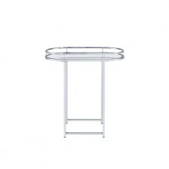 Serving Cart & Bar Table in Serving Cart & Bar Table by Whatseaso -BENCH Online Store clear silver whatseaso kitchen carts l k110499122 1f 1000