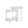 Serving Cart & Bar Table in Serving Cart & Bar Table by Whatseaso -BENCH Online Store clear silver whatseaso kitchen carts l k110499122 64 1000