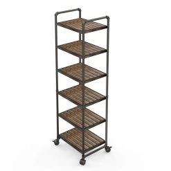 5-story corner shelf plant flower shelf rack by Whatseaso
