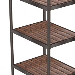 5-story corner shelf plant flower shelf rack by Whatseaso 17 5-story corner shelf plant flower shelf rack by Whatseaso -BENCH Online Store deep rustic brown whatseaso kitchen carts l k110498828 76 1000