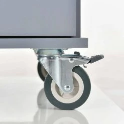 Dusty Blue Kitchen Island with Solid Wood Top and Locking Wheels by Whatseaso 18 Dusty Blue Kitchen Island with Solid Wood Top and Locking Wheels by Whatseaso -BENCH Online Store dusty blue whatseaso kitchen islands lnn k110501818 40 1000