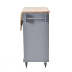 Dusty Blue Kitchen Island with Solid Wood Top and Locking Wheels by Whatseaso 27 Dusty Blue Kitchen Island with Solid Wood Top and Locking Wheels by Whatseaso -BENCH Online Store dusty blue whatseaso kitchen islands lnn k110501818 76 1000