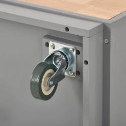 46 in. Dusty Blue New Design Kitchen Island with 2-Drawers and Tableware Cabinet by Whatseaso -BENCH Online Store dusty blue whatseaso kitchen islands lnn k110501894 77 1000