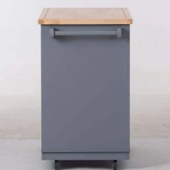 46 in. Dusty Blue New Design Kitchen Island with 2-Drawers and Tableware Cabinet by Whatseaso -BENCH Online Store dusty blue whatseaso kitchen islands lnn k110501894 fa 1000 1