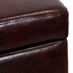 Medora Espresso Faux Leather Lift-Top Storage Ottoman Bench by WESTIN OUTDOOR -BENCH Online Store espresso westin outdoor ottomans ia101 ex 66 1000