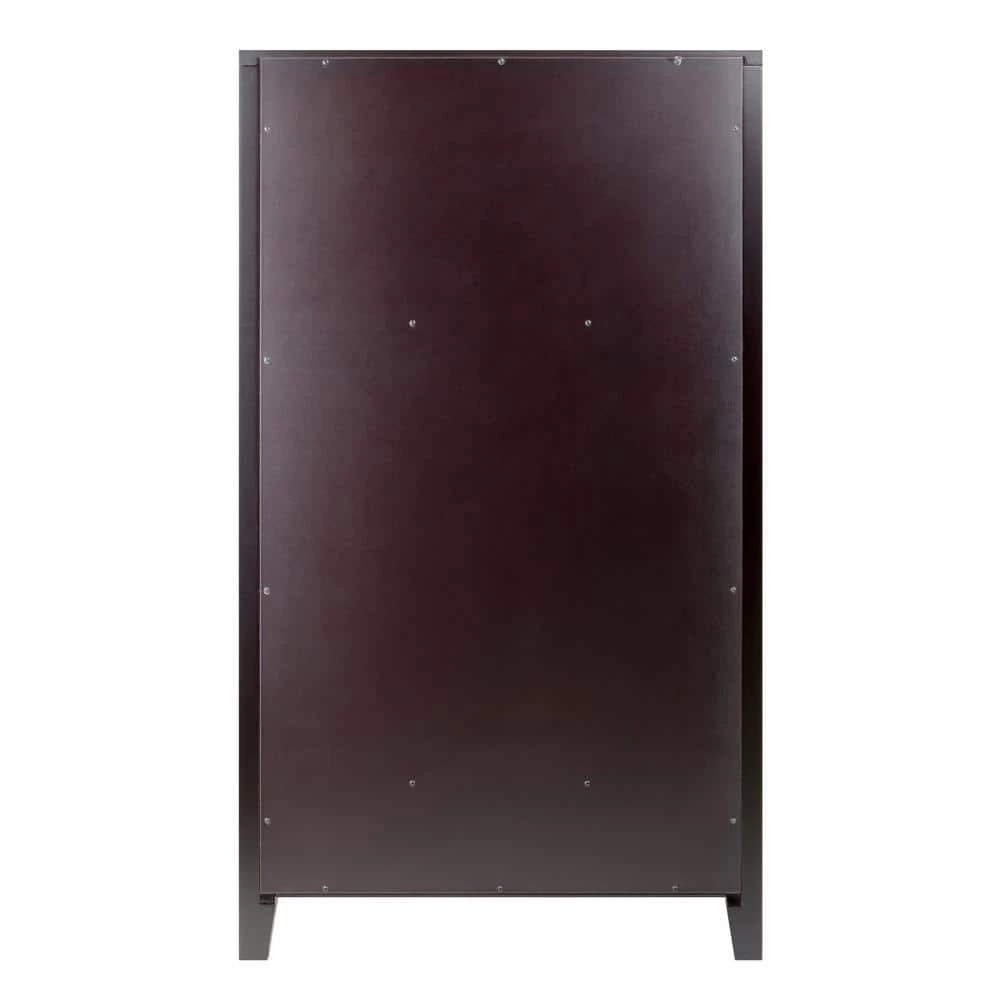Bordeaux 25-Bottle Espresso Bar Cabinet by Winsome Wood 6 Bordeaux 25-Bottle Espresso Bar Cabinet by Winsome Wood - Image 4