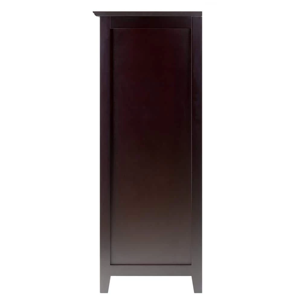 Bordeaux 25-Bottle Espresso Bar Cabinet by Winsome Wood 4 Bordeaux 25-Bottle Espresso Bar Cabinet by Winsome Wood - Image 2