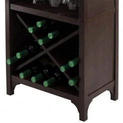 Espresso Bar Cabinet by Winsome Wood -BENCH Online Store espresso winsome wood bar cabinets 92745 1f 1000