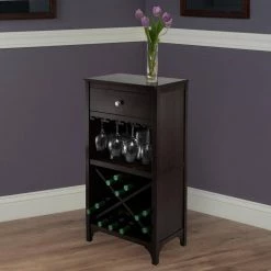 Espresso Bar Cabinet by Winsome Wood -BENCH Online Store espresso winsome wood bar cabinets 92745 76 1000