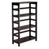 Leo 3-Tier Wide Espresso Storage shelf by Winsome Wood -BENCH Online Store espresso winsome wood bookcases bookshelves 92425 64 1000