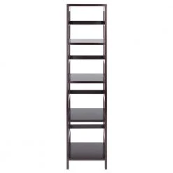 Leo 4-Tier 54 in. H Espresso Finish Vertical Bookcase by Winsome Wood 11 Leo 4-Tier 54 in. H Espresso Finish Vertical Bookcase by Winsome Wood -BENCH Online Store espresso winsome wood bookcases bookshelves 92514 c3 1000