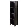 Terrace Storage Shelf 5-Tier in Espresso Finish by Winsome Wood 1 Terrace Storage Shelf 5-Tier in Espresso Finish by Winsome Wood -BENCH Online Store espresso winsome wood bookcases bookshelves 92516 64 1000