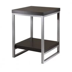 Jared Espresso End Table by Winsome Wood