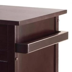 Savannah Espresso Kitchen Cart with Storage by Winsome Wood -BENCH Online Store espresso winsome wood kitchen carts 92626 1f 1000