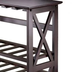 Rio 24-Bottle Espresso Floor Wine Rack by Winsome Wood 10 Rio 24-Bottle Espresso Floor Wine Rack by Winsome Wood -BENCH Online Store espresso winsome wood wine racks 92432 4f 1000