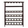 Rio 24-Bottle Espresso Floor Wine Rack by Winsome Wood -BENCH Online Store espresso winsome wood wine racks 92432 64 1000