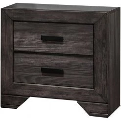 Bramble Hill 5-Piece Weathered Gray Bedroom Furniture Set with Queen-Size Bed Frame by Hanover -BENCH Online Store grey hanover bedroom sets hbr016a5k1 wg 31 1000