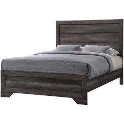 Bramble Hill 5-Piece Weathered Gray Bedroom Furniture Set with Queen-Size Bed Frame by Hanover -BENCH Online Store grey hanover bedroom sets hbr016a5k1 wg 76 1000