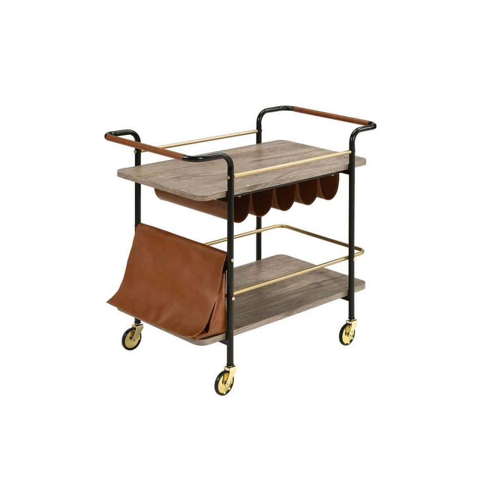 Naude Serving Cart by Whatseaso 3 Naude Serving Cart by Whatseaso