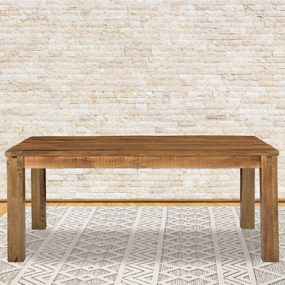 36 in. Rectangle Natural Wood Dining Table (Seats 6-8) by Hanover 9 36 in. Rectangle Natural Wood Dining Table (Seats 6-8) by Hanover - Image 7