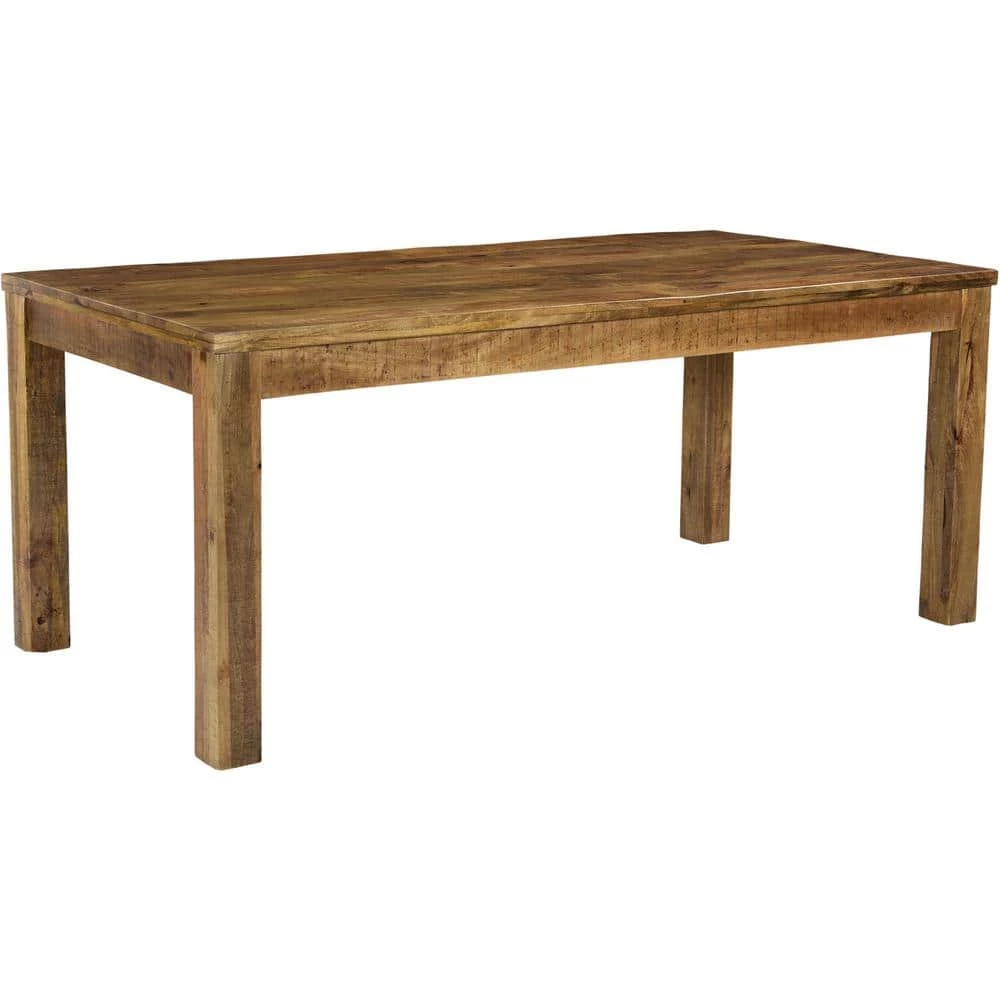 36 in. Rectangle Natural Wood Dining Table (Seats 6-8) by Hanover 5 36 in. Rectangle Natural Wood Dining Table (Seats 6-8) by Hanover - Image 3