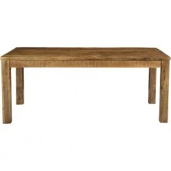 36 in. Rectangle Natural Wood Dining Table (Seats 6-8) by Hanover