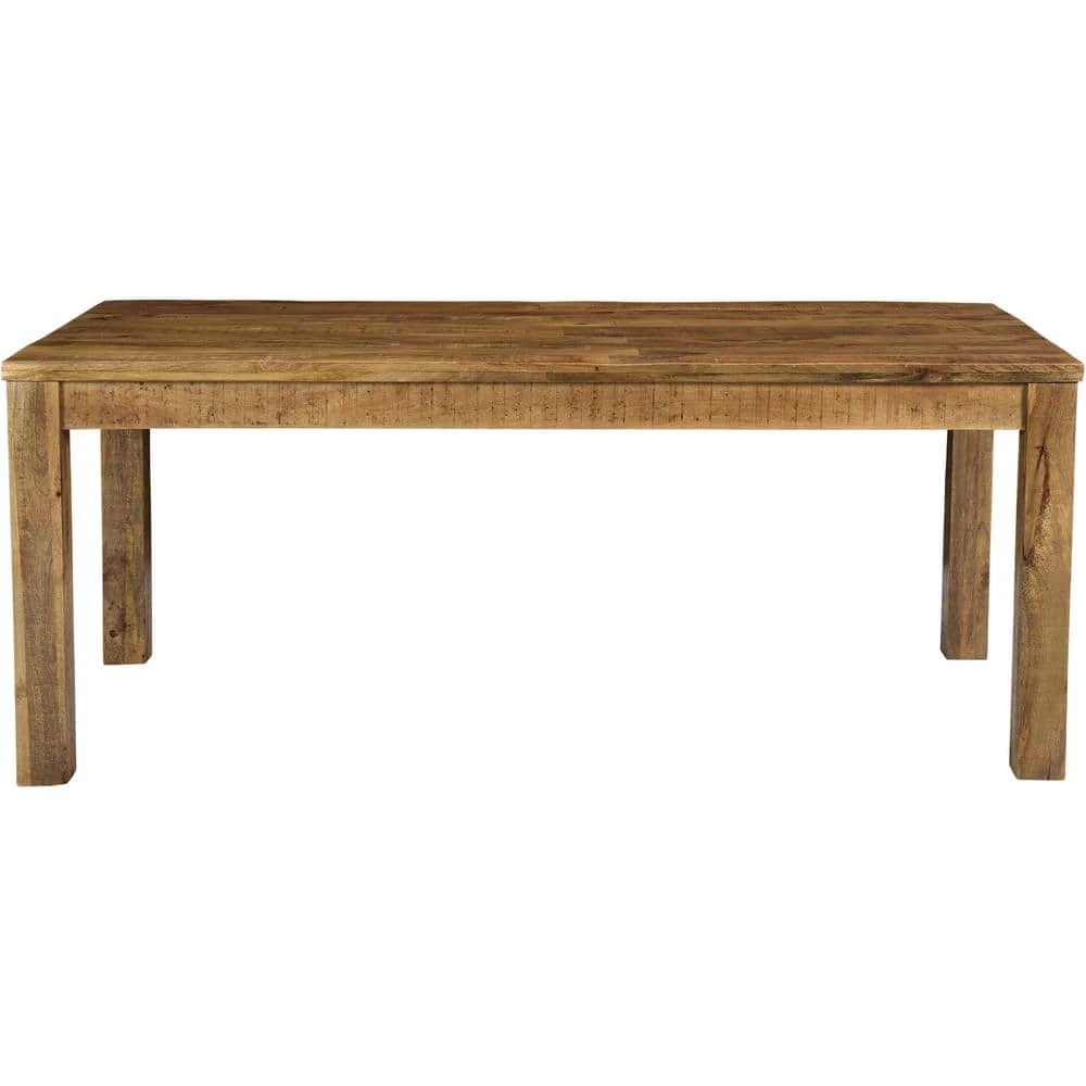36 in. Rectangle Natural Wood Dining Table (Seats 6-8) by Hanover 3 36 in. Rectangle Natural Wood Dining Table (Seats 6-8) by Hanover