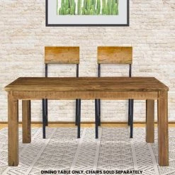 36 in. Rectangle Natural Wood Dining Table (Seats 4-6) by Hanover -BENCH Online Store natural hanover kitchen dining tables hdr002 nat 66 1000