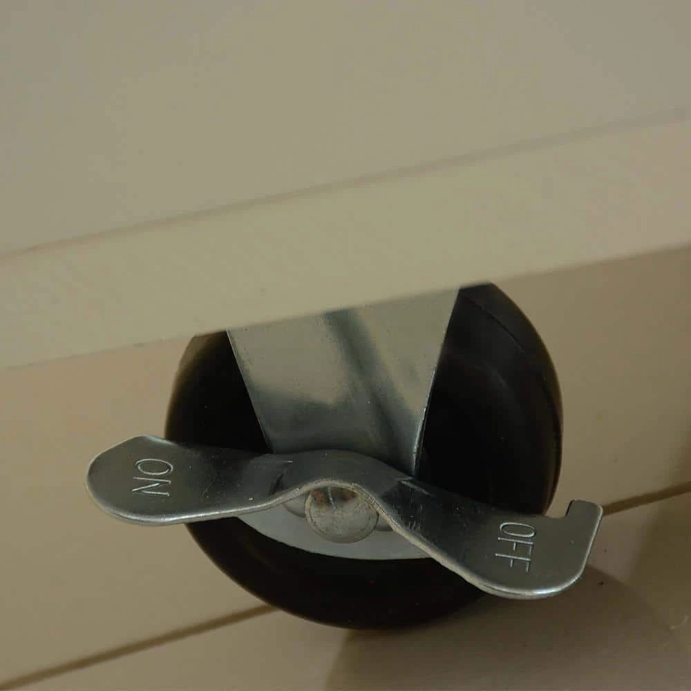 54 in. Large White and Natural Wooden Kitchen Island with 2-Drawers and 2-Doors by Whatseaso 5 54 in. Large White and Natural Wooden Kitchen Island with 2-Drawers and 2-Doors by Whatseaso - Image 3