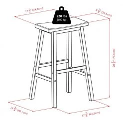 Satori 29 in. Saddle Seat Natural Bar Stool by Winsome Wood 14 Satori 29 in. Saddle Seat Natural Bar Stool by Winsome Wood -BENCH Online Store natural winsome wood bar stools 84089 1f 1000