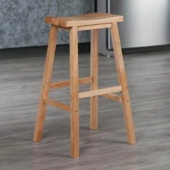 Satori 29 in. Saddle Seat Natural Bar Stool by Winsome Wood 15 Satori 29 in. Saddle Seat Natural Bar Stool by Winsome Wood -BENCH Online Store natural winsome wood bar stools 84089 31 1000