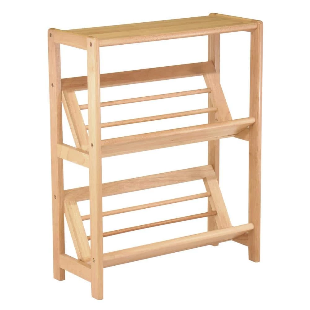 Juliet Book Shelf in Natural Finish by Winsome Wood 3 Juliet Book Shelf in Natural Finish by Winsome Wood