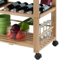 Finland Natural Kitchen Cart by Winsome Wood -BENCH Online Store natural winsome wood kitchen carts 83644 76 1000